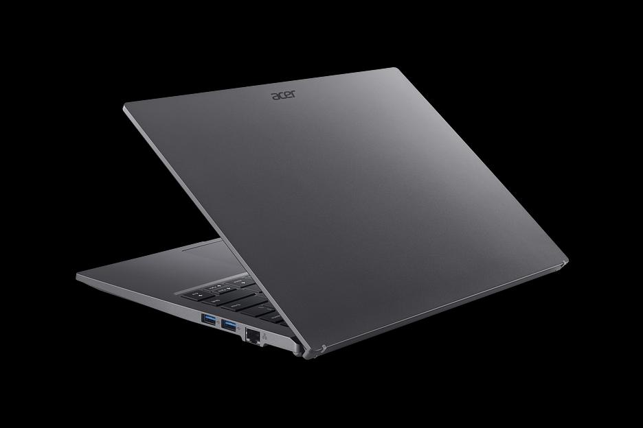 Aspire Go 14 14" WUXGA 1920x1200 Non-glare IPS / 1200:1 / 300 nit / sRGB 100% Intel® Core™ Ultra 7 processor 155H UMA 16 GB DDR5 Memory 512GB PCIe NVMe SSD Iron Metal Top Cover None(Boot-up only) фото 4