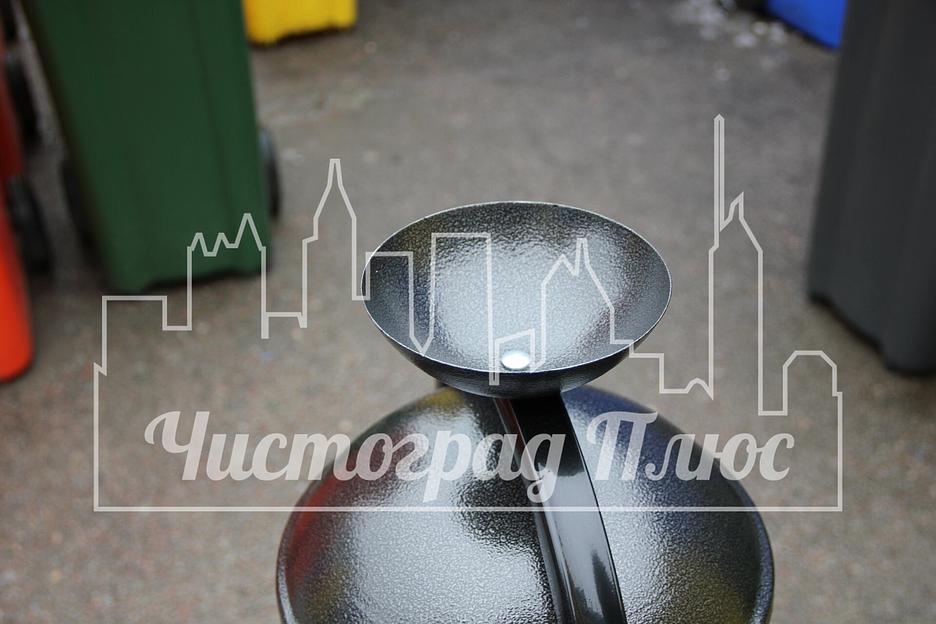 Пепельница к урнам зеленая фото 2