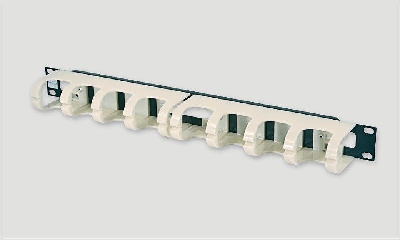 Eurolan Кабельный организатор горизонтальный 19”, 1U для панелей типа 110 фото 1