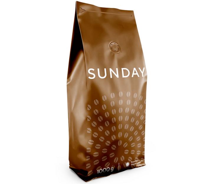 Свежеобжаренный кофе Sunday Exclusive 80 % Арабика, 20 % Робуста ОПТ фото 1