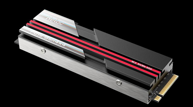 Ssd накопитель Netac SSD NV7000 PCIe 4 x4 M.2 2280 NVMe 3D NAND 2TB, R/W up to 7200/6800MB/s, with heat sink, 5y wty (NT01NV7000-2T0-E4X) фото 4