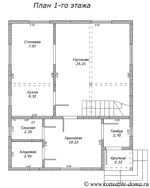 Коттедж 115,4 м² под заказ фото 4