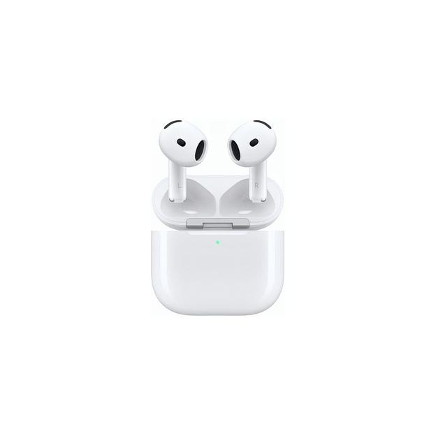 Наушники Apple AirPods 4 ANC A3055,A3056,A3059, Bluetooth, вкладыши, белый [mxp93za/a] фото 1