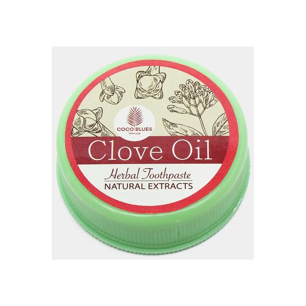 Coco blues тайланд тайская зубная паста гвоздика и ментол 30г фото 1