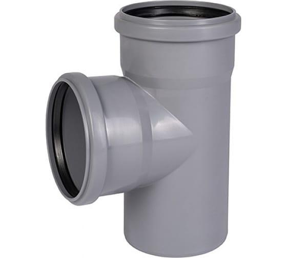 Тройник канализационный 87 град. 50х40 фото 1
