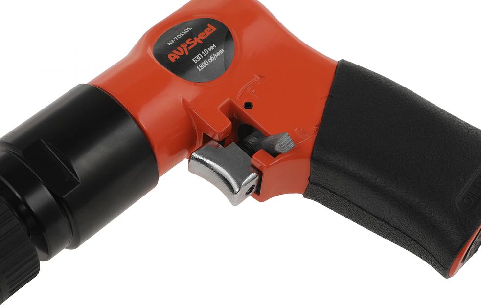 Дрель прямая Av Steel AV-701101 106л/мин патр.:быстрозажимной оранжевый/черный фото 5