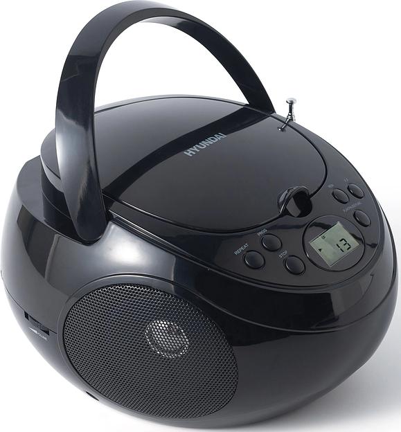Аудиомагнитола Hyundai H-CD3300 черный 4Вт CD CDRW MP3 FM(dig) фото 2