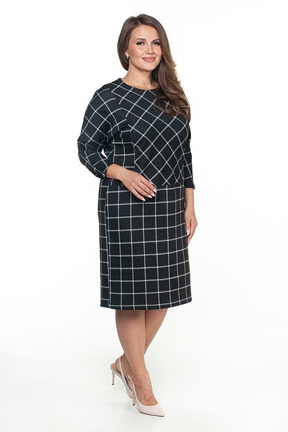 Платье женское  5965/03/Черный, белый  фото 5