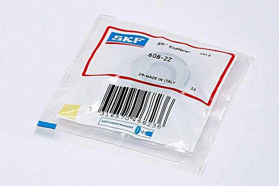 Подшипник SKF 608 ZZ (80018) 8*22*7мм фото 1