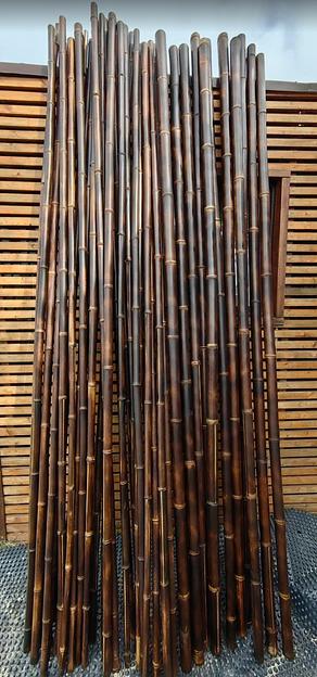 Ствол бамбука, 3м, шоколадный обжиг, опт фото 2