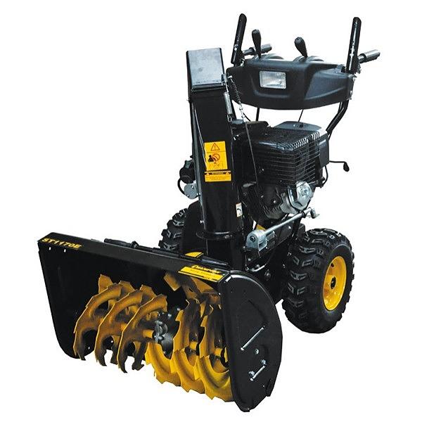 CHAMPION Снегоуборщик ST1170E { 11лс70см 6F/2R колеса6,5л 121кг эл.стартер, фара,обогрев рук } фото 1