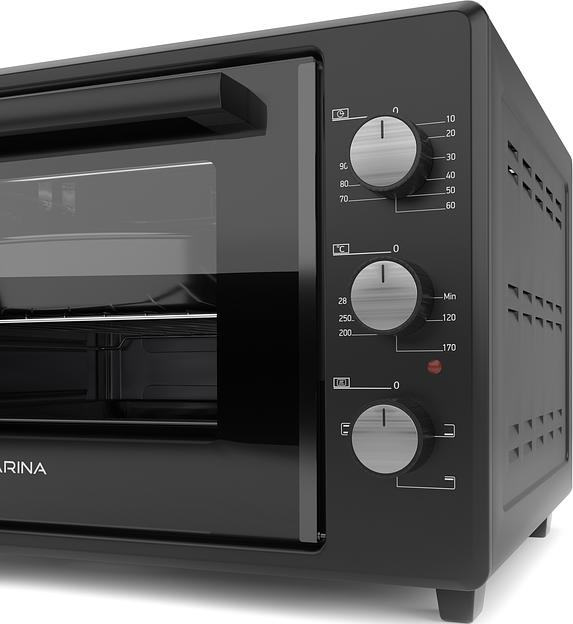 Мини-печь Darina UB NDE 37 701 B 37л. 1400Вт черный фото 5