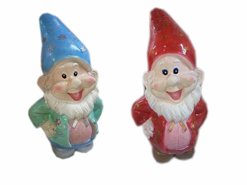 Новогодняя фигурка из гипса Все в сад «Гном большой» 43×26×20 см фото 3