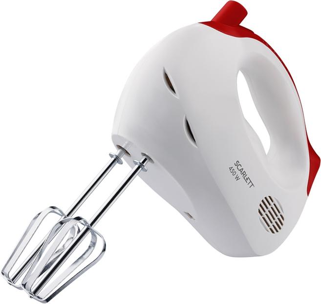 Миксер Scarlett SC-HM40S13 белый фото 1