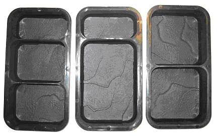 Формы брусчатки «Брук» 11.8×12×4, 11.8×5.7×4 см опт фото 1