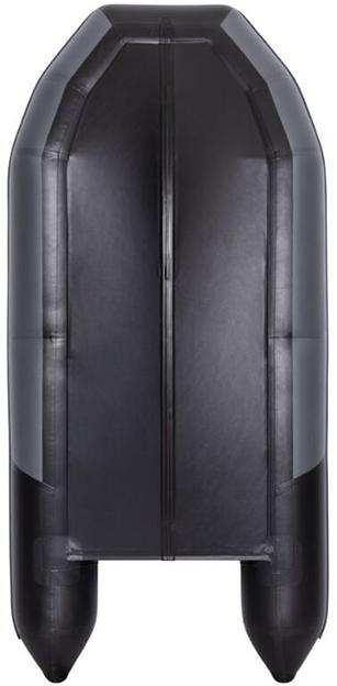 Лодка Таймень NX 2850 киль, слань , 2850*1320*360 мм., цвет: графит-черный фото 2