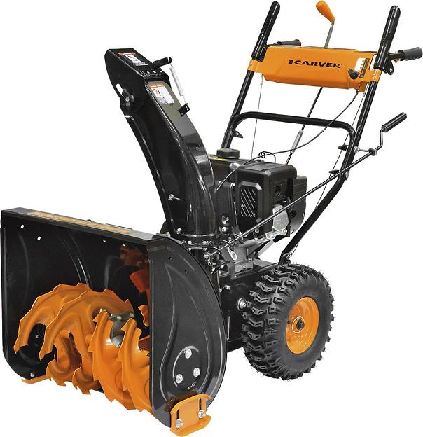 Снегоуборщик бензин. Carver STG 7056W 7л.с. фото 1