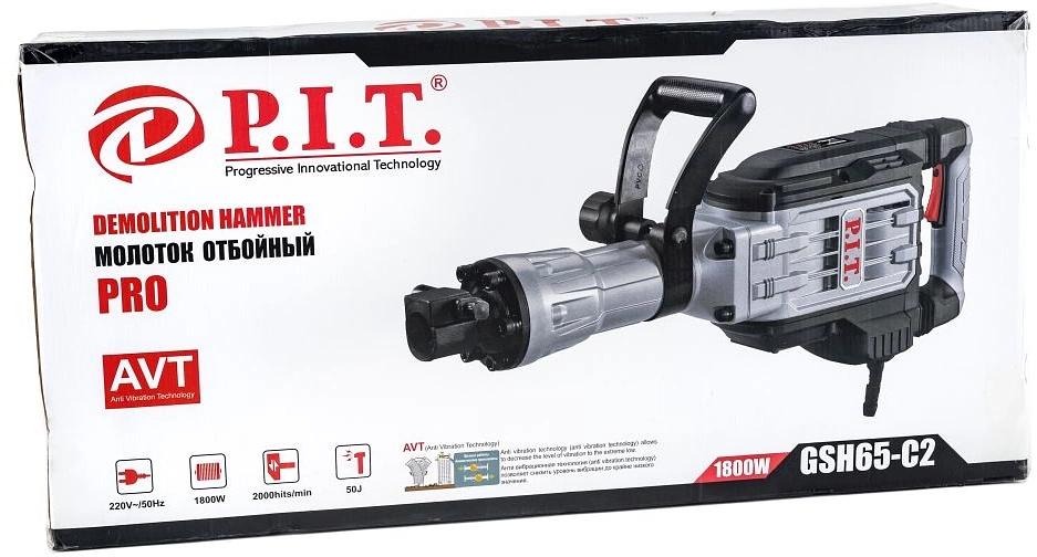 Отбойный молоток P.I.T. GSH65-C2 1800Вт фото 5