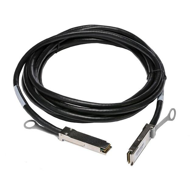 Кабель FiberTrade Кабель прямого подключения 100G, QSFP28, 30AWG, Passive, DAC, 1м (FT-QSFP28-CabP-AWG30-1) фото 1