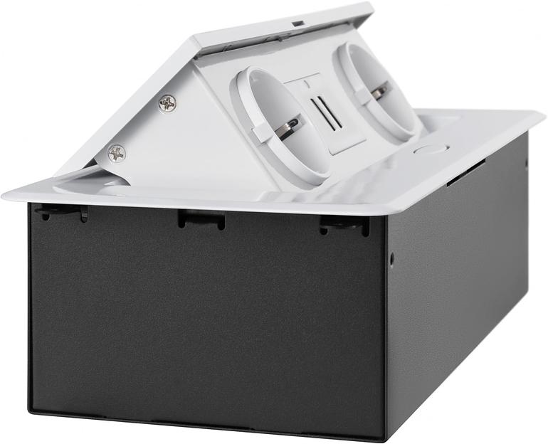 Розетка Cactus CS-SOCKET-EU/USBA-WH для столешницы белый фото 3