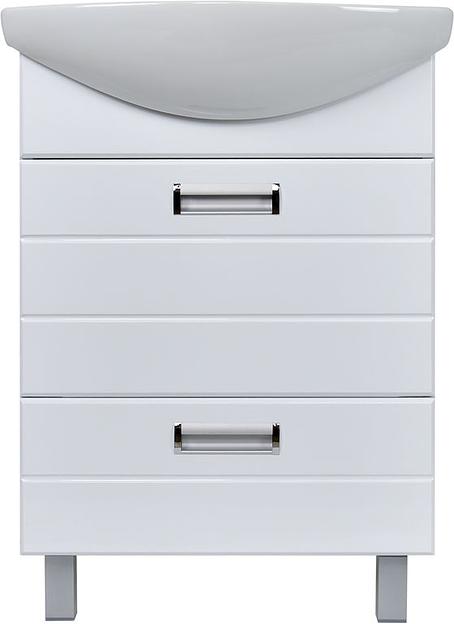 Тумба Вега 60 DORATIZ 9912.496, напольная, белая, под умывальник Балтика 60 фото 2