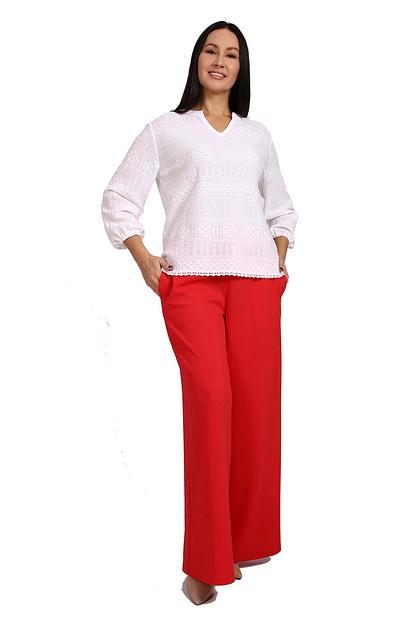 Джемпер женский арт.П1515, белый ОПТ фото 1