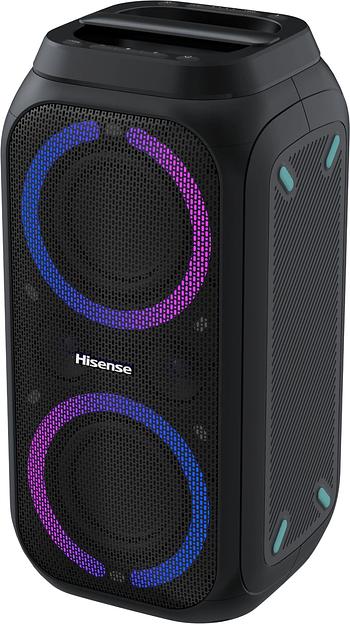 Минисистема Hisense Party Rocket 160 черный 160Вт FM USB BT фото 3