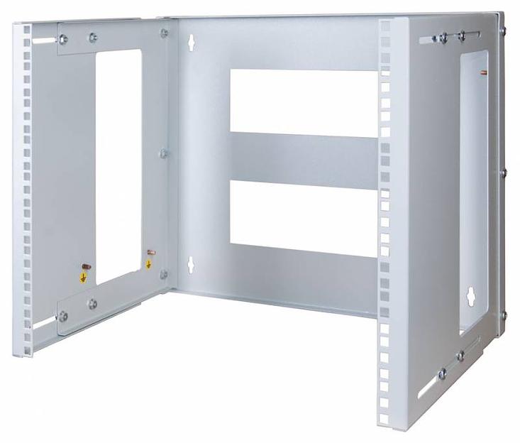 Кронштейн телекоммуникационный ЦМО КНО-М-9U настен. регул.глуб. 9U 19" 450мм нагр.:40кг серый (упак.:1шт) фото 7