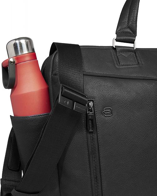 Деловая сумка Piquadro Cronus CA6025S134/N с отделением для ноутбука черный натур.кожа фото 4