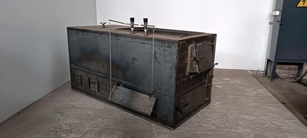 Котёл суточный «Батыр» под плиту, площадь обогрева до 180 м² фото 1