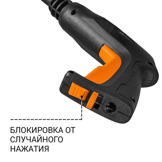 Bort BHR-1700-PRO Мойка высокого давления [93416305] { 1600 Вт, максимальное давление 120 бар, рабочее давление 90 бар, 7 л/мин, 4 кг, набор акссесуаров 7 шт } фото 7