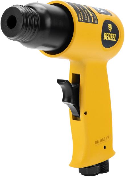 Дрель прямая Denzel PD500 114л/мин патр.:ключевой желтый/черный фото 1
