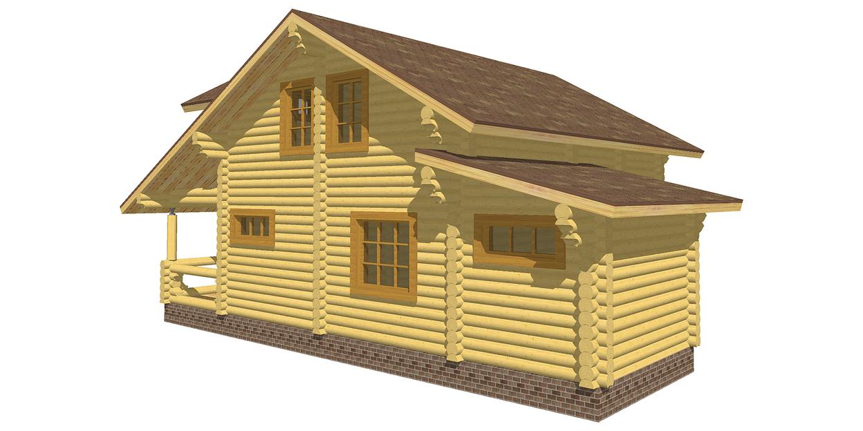 Проект дома ДД-106-4 12,6x8,5 фото 2