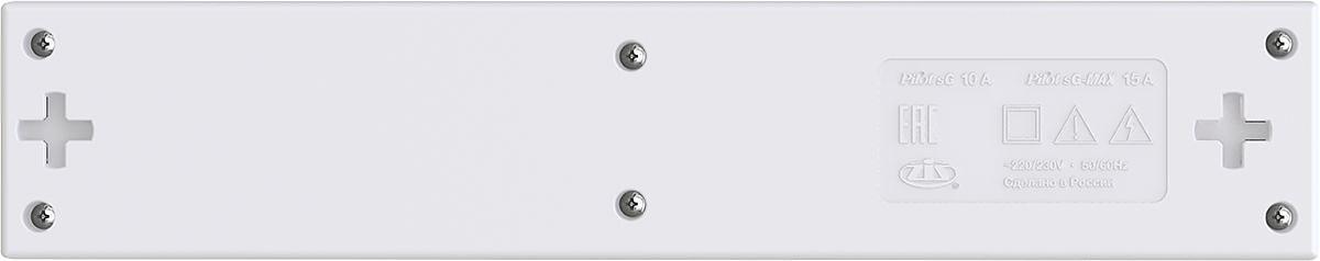 Сетевой фильтр Pilot SG 3м (5 розеток) белый (коробка) фото 8