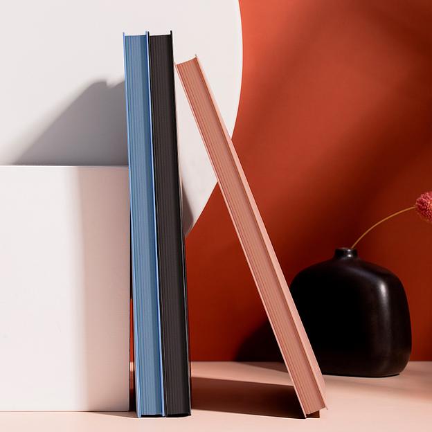 Блокнот Deli 22284BLACK 210х143мм искусст. кожа 96л черный фото 6