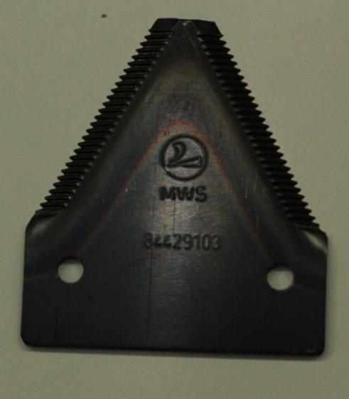 Сегмент косы жатки (мелкая насечка) «New Holland», модель 84429103 ОПТ фото 1