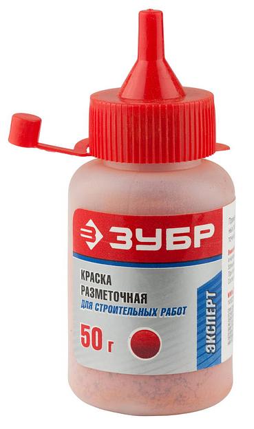 ЗУБР 50 г, красная, разметочная краска (4-06405-2) фото 1