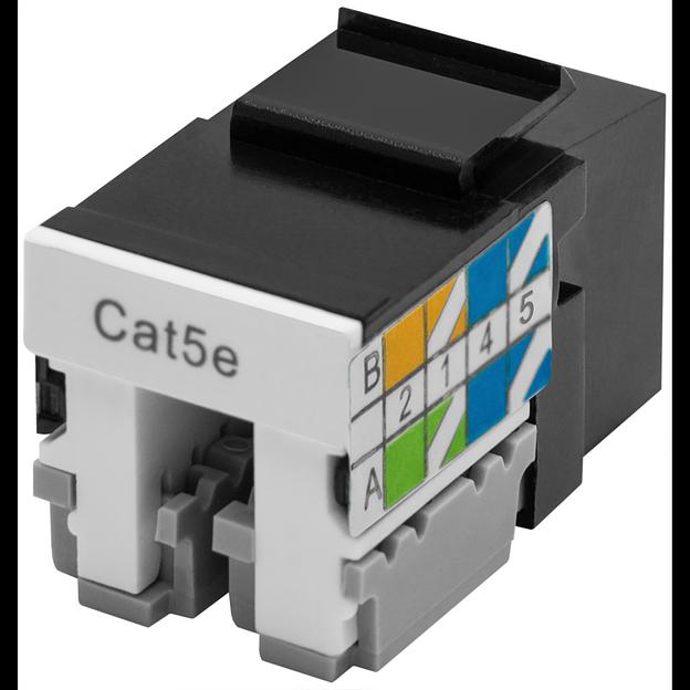 Модуль Keystone Jack SNR, неэкранированный, cat.5e, вертикальная заделка, упаковка 6шт. фото 2