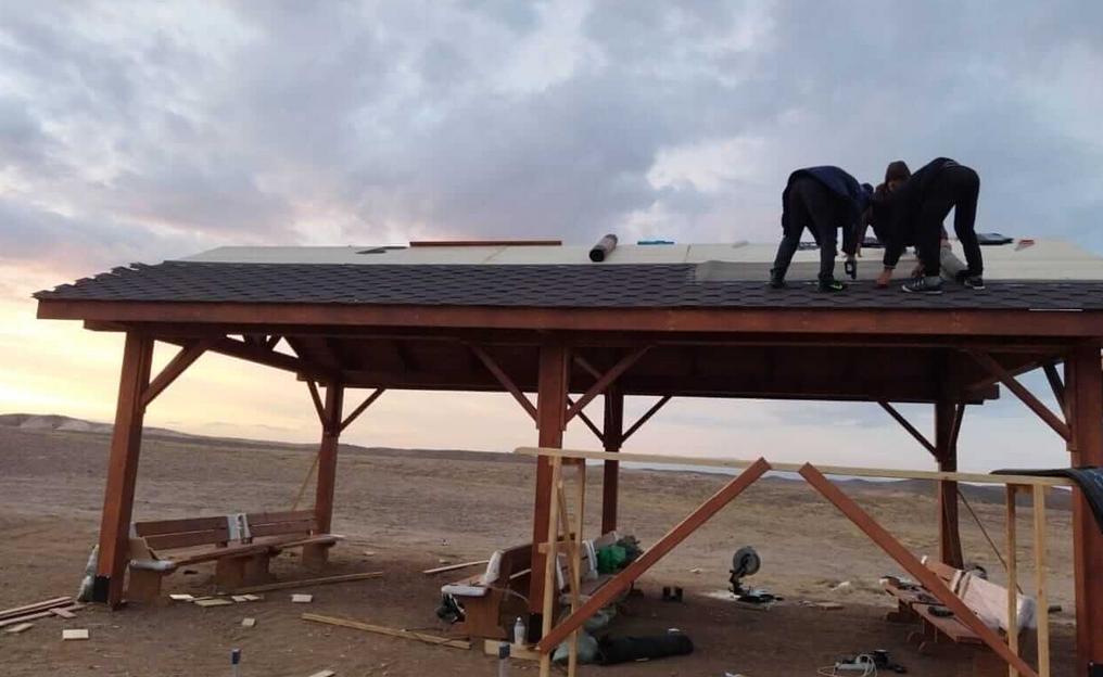 Навес деревянный Derevo Style «Навес № 1» фото 6