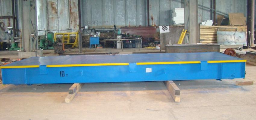 Тележки рельсовые цеховые фото 8