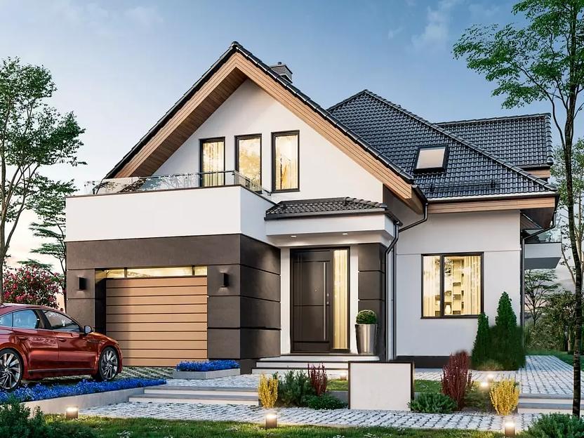 Проект дома KDR – 129 фото 2