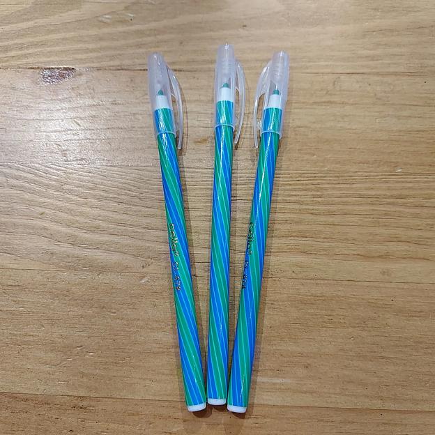 Синяя Ручка шариковая "Cello" Writing Freedom, CL-168. Цвет корпуса — зелено-синий ОПТ фото 1