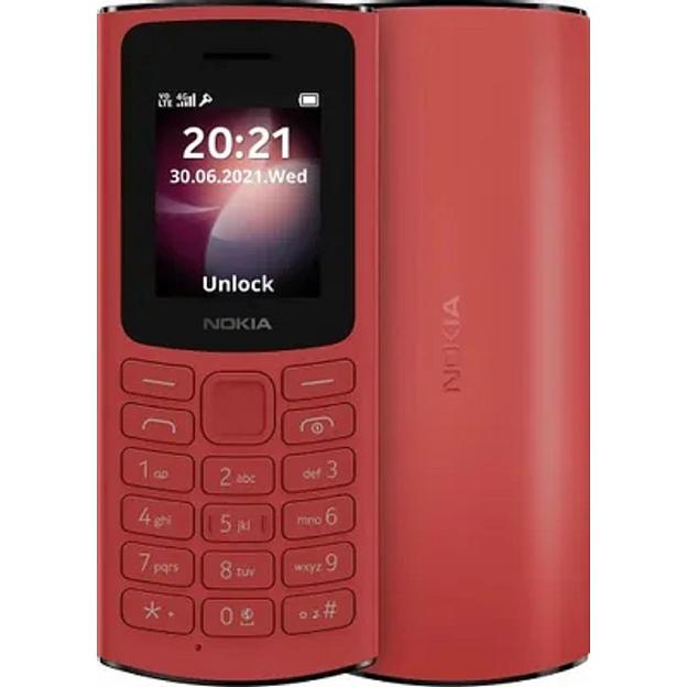 Мобильный телефон NOKIA 106 TA-1564 DS EAC1 красный фото 1