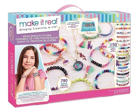 Набор для творчества Make It Real Создание браслетов Macrame Friendship Bracelets 1515MR фото 1