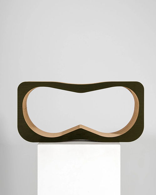 Когтеточка Лонг с деревянным ободком, Черный, опт  фото 2