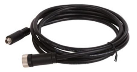 Кабель 32002-009000-100-RS, кабель питания, 2000 мм, 16AWG, (A)M12 5P мама, LABEL, V+, V-, GND, RoHS фото 1