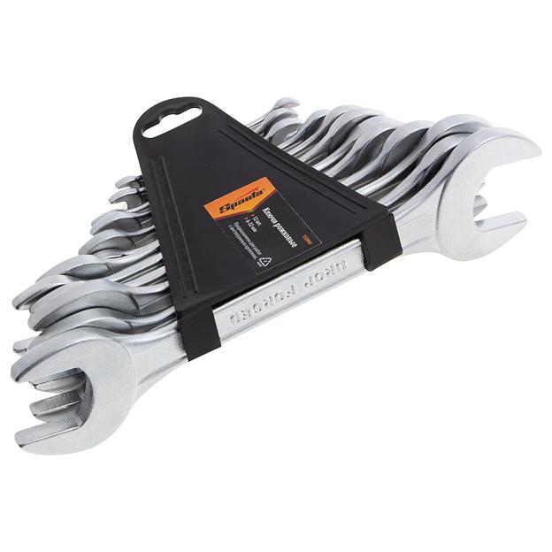 Набор ключей рожковых, 6 х 32 мм, 12 шт., хромированные фото 3