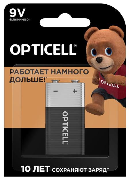 Батарея BASIC 9V 1 PCS 5051003 OPTICELL фото 1
