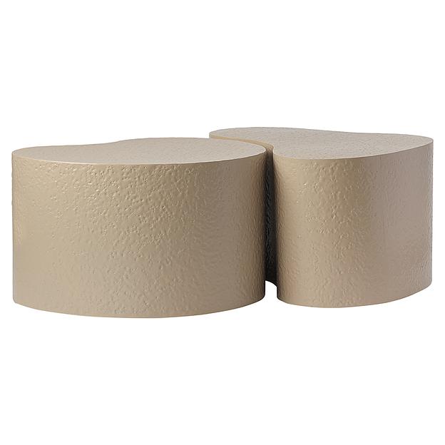 Набор из 2-х столиков Grannis, бежевые фото 2