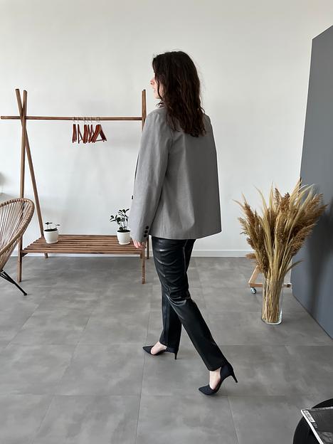 Женский пиджак оверсайз хб опт фото 4